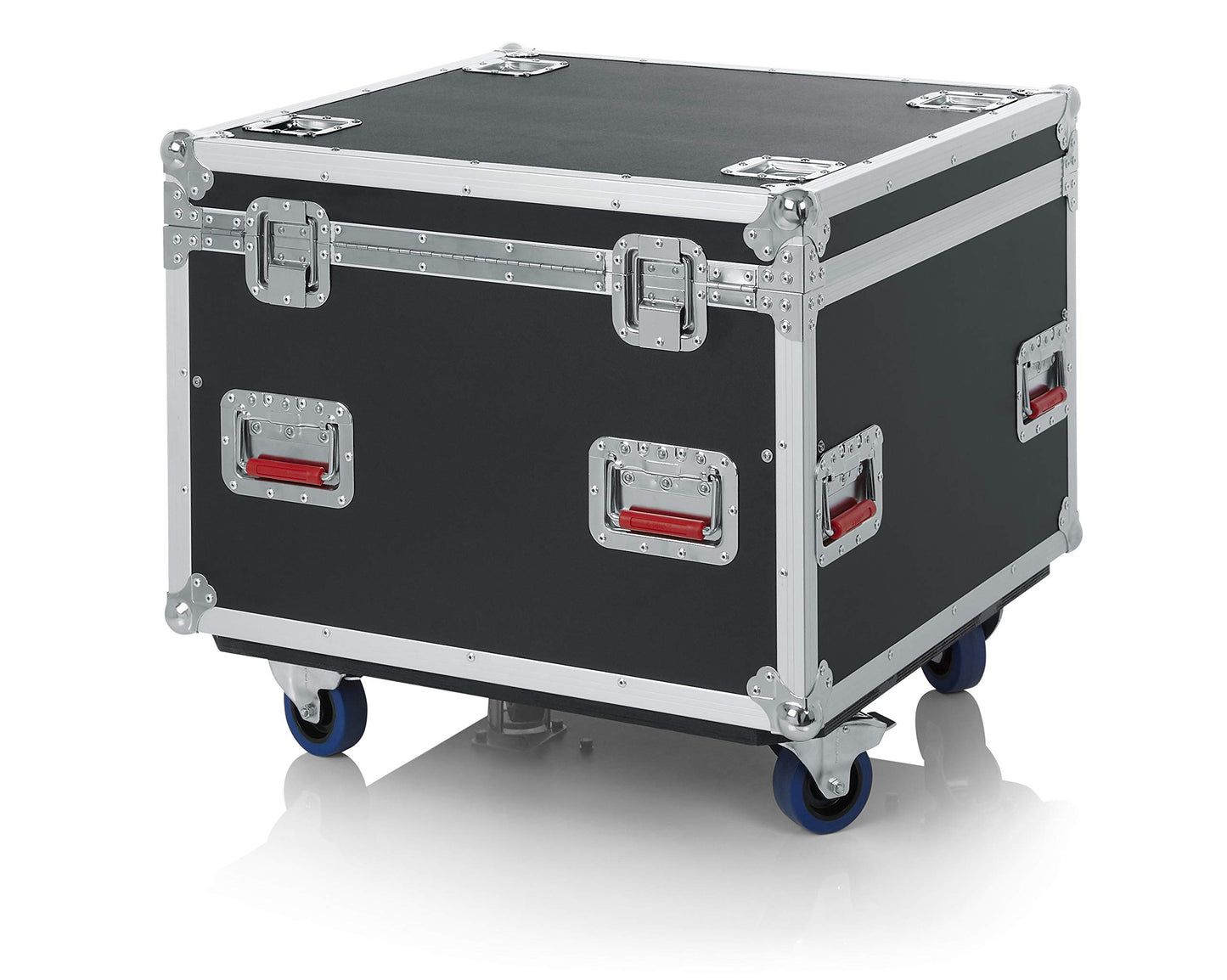 Gator Cases G-TOUR Series Equipment Storage Case / Cable Trunk with Heavy Duty Casters, Adjustable Dividers and Storage Trays, Truck Pack Size; 30" x 22" x 22" (G-TOURTRK302212)