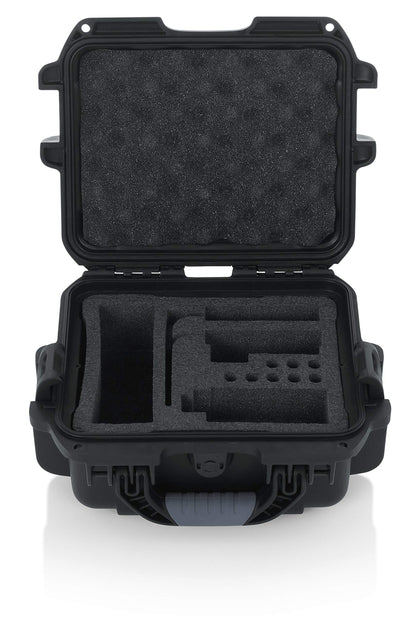 Gator Cases Titan Series Water Proof Case for Wireless Mic Systems; Fits Shure FP (GU-MIC-SHRFP)