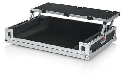 Gator Cases G-TOUR Series DJ Controller Road Case with Sliding Laptop Platform; Custom Fit for Roland DJ-808 (G-TOURDSPDJ808)