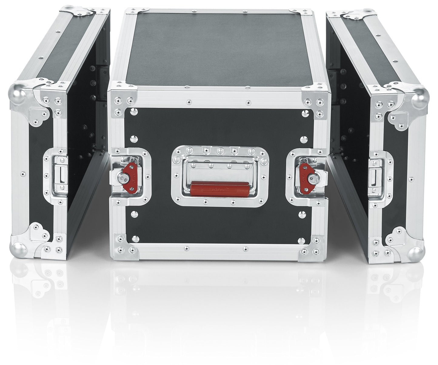 Gator cases G-TOUR Shallow Audio Road Rack with Heavy-Duty Tour Grade Hardware; 15" Rackable Depth, 6U (G-TOUR EFX6U)