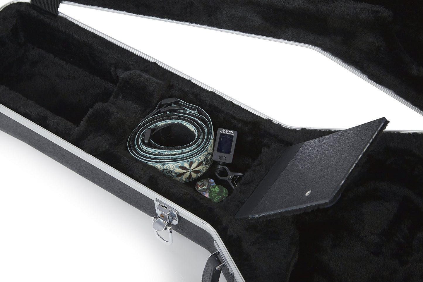 Gator Cases Deluxe ABS Molded Case for Taylor GS Mini Acoustic Guitars (GC-GSMINI),Black