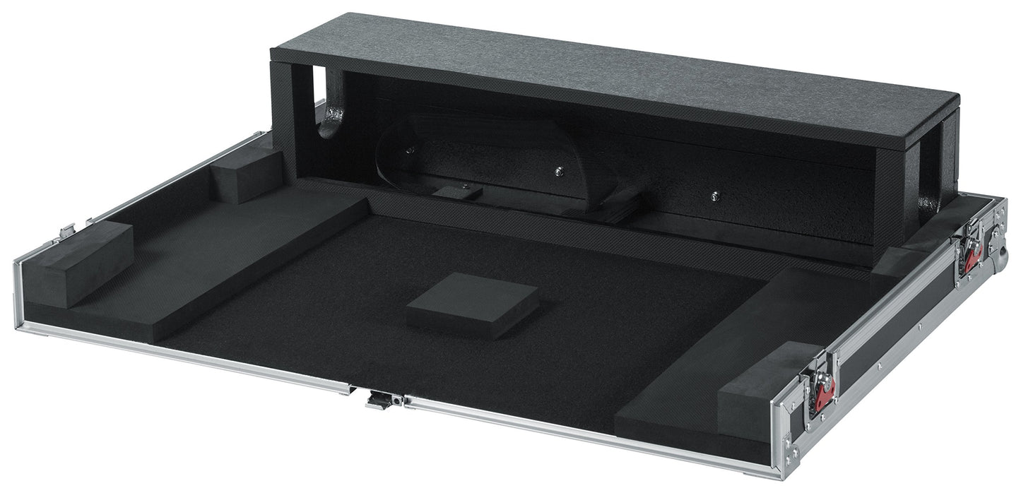 Gator Cases G-TOUR ATA Style Road Case - Custom Fit for Behringer X32 with Dog House and Heavy Duty 4" Casters; (G-TOUR X32)