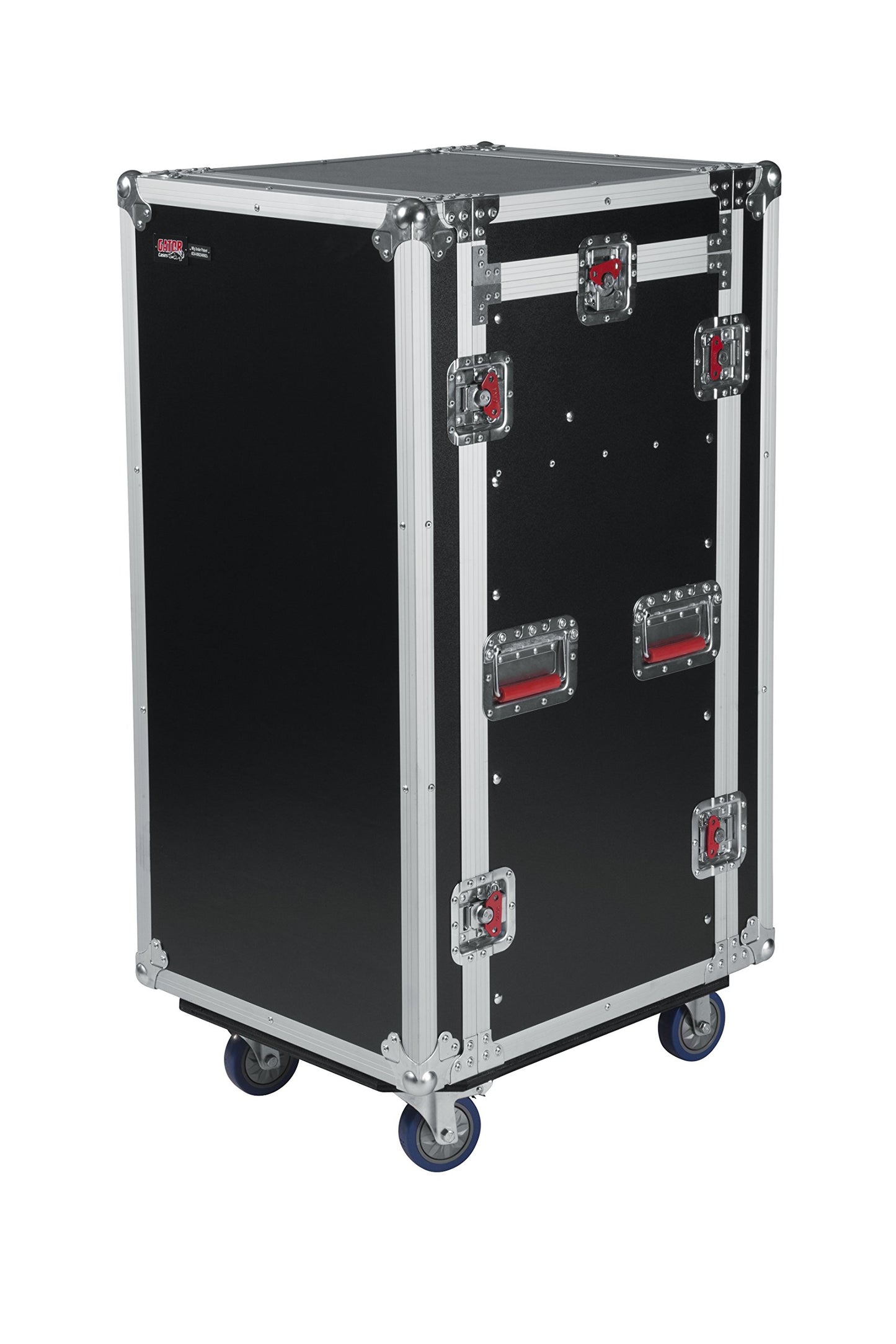 Gator Cases G-TOUR Audio Road Rack with Heavy-Duty Wheels and Tour Grade Hardware; 10U Pop Up Rack Top, and 16U Lower Rack (G-TOUR 10X16 PU)