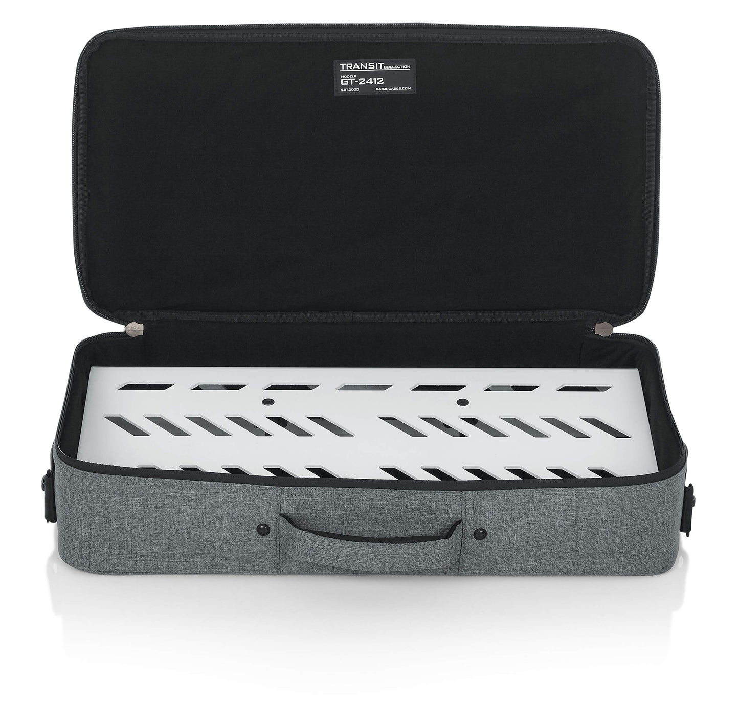 Gator Cases Transit Series Equipment and Accessory Bag; 24"x12" - Fits Headrush and Line 6 Helix Pedalboards (GT-2412-GRY)