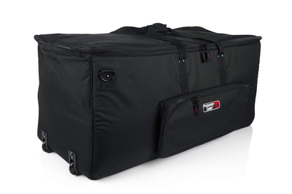 Gator Cases Large Electric Drum Kit Bag with Adjustable Velcro Divider System and Wheels; (GP-EKIT3616-BW)