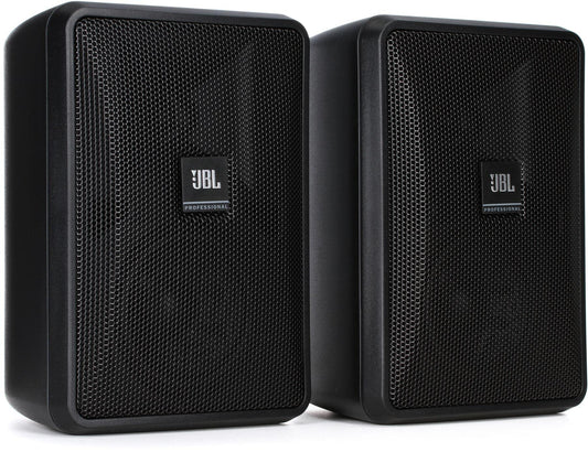 JBL Control 23-1L 3 inch Ultra-Compact 8-Ohm Indoor/Outdoor Speakers - Black (pair)