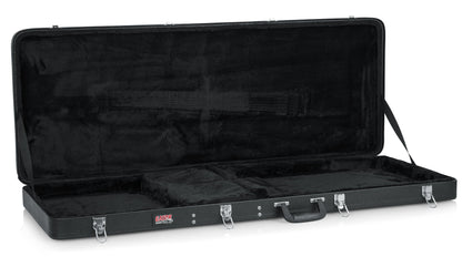 Gator Cases Hard-Shell Wood Case for Extreme Shaped Guitars; Fits Explorer, Flying V, BC Rich, & More (GWE-EXTREME)