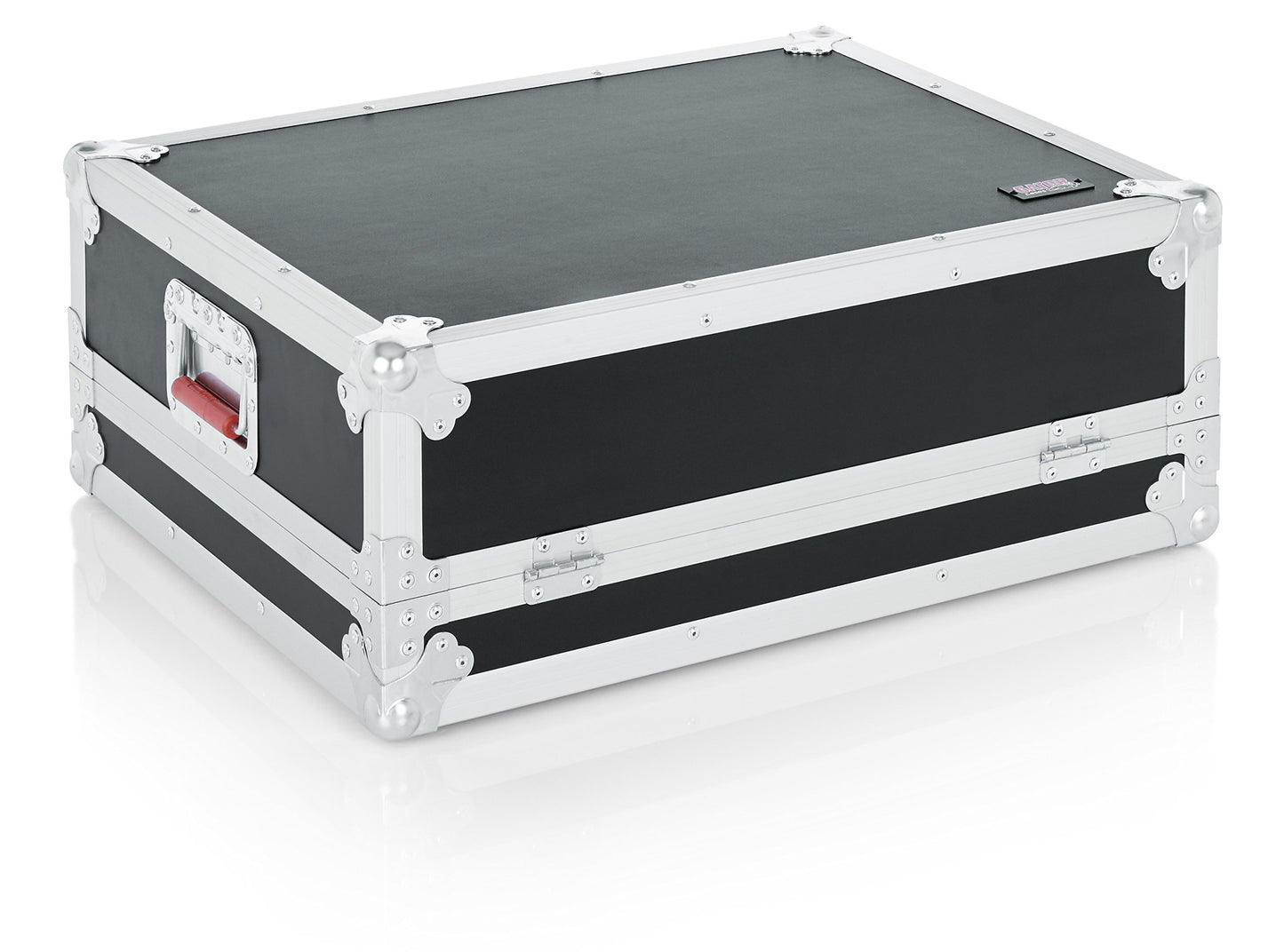Gator Cases ATA Style Mixer Road Case with Fully Adjustable Interior and Stackable Ball Corners; 20" x 25" x 8" (G-TOUR 20X25)