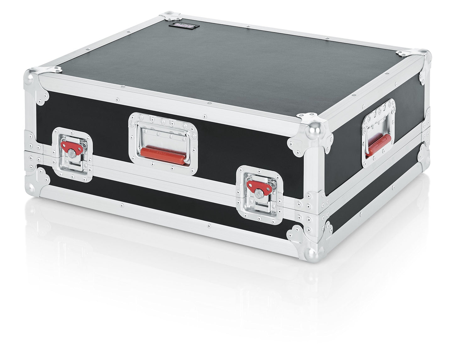 Gator Cases ATA Style Mixer Road Case with Fully Adjustable Interior and Stackable Ball Corners; 20" x 25" x 8" (G-TOUR 20X25)