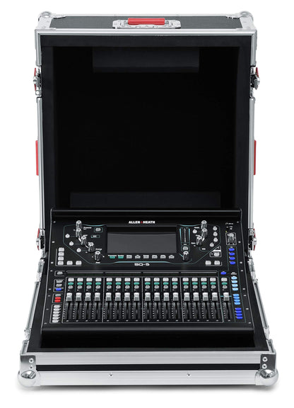Gator Cases G Series ATA Style Road Case with Heavy Duty Tour Grade Hardware-Custom Fit for Allen and Heath SQ-5 Mixer (GTOURAHSQ5NDH)