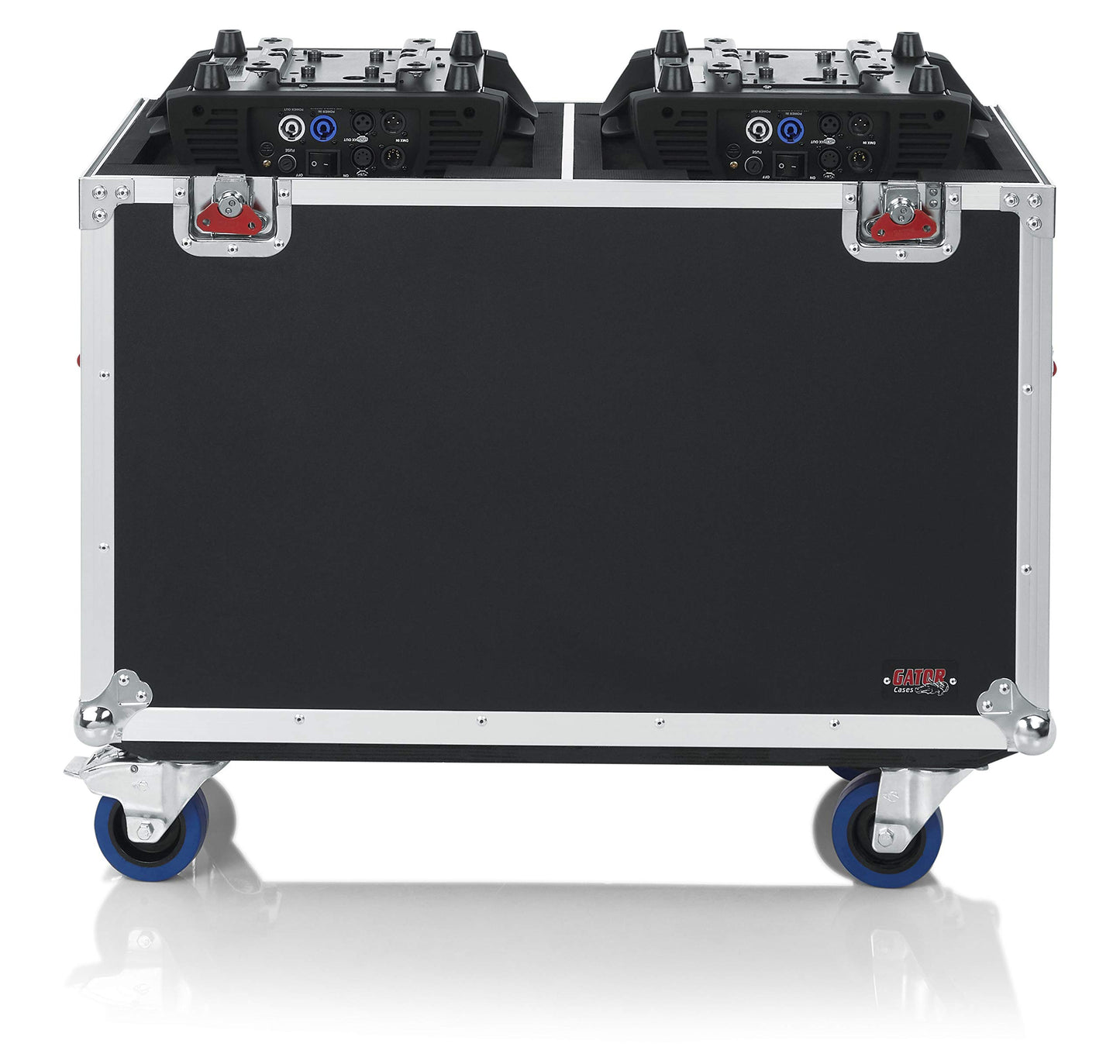 Gator Cases G-TOUR ATA Style Road Case for Two 250 Class Moving Head Style Lights (GTOURMH250)