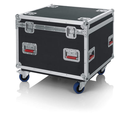 Gator Cases G-TOUR Series Equipment Storage Case / Cable Trunk with Heavy Duty Casters, Truck Pack Size; 30" x 22" x 22" (G-TOURTRK3022HS)