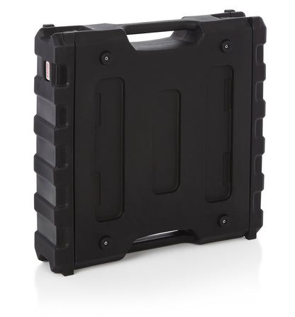 Gator Cases Pro Series Rotationally Molded 2U Rack Case with Standard 19" Depth; Made in USA (G-PRO-2U-19), Black (GPRO2U19)