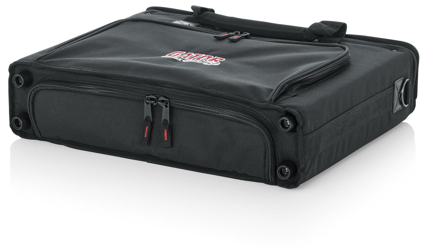 Gator Cases Portable 2U Rack Bag with 14" Rackable Depth; (GRB-2U)