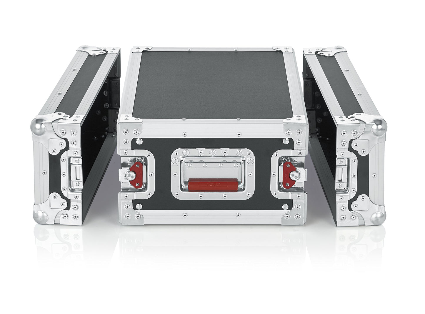 Gator cases G-TOUR Shallow Audio Road Rack with Heavy-Duty Tour Grade Hardware;15" Rackable Depth, 4U (G-TOUR EFX4U)