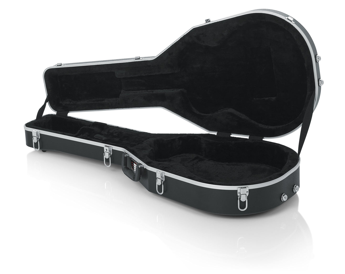 Gator Cases Deluxe ABS Molded Case for Taylor GS Mini Acoustic Guitars (GC-GSMINI),Black