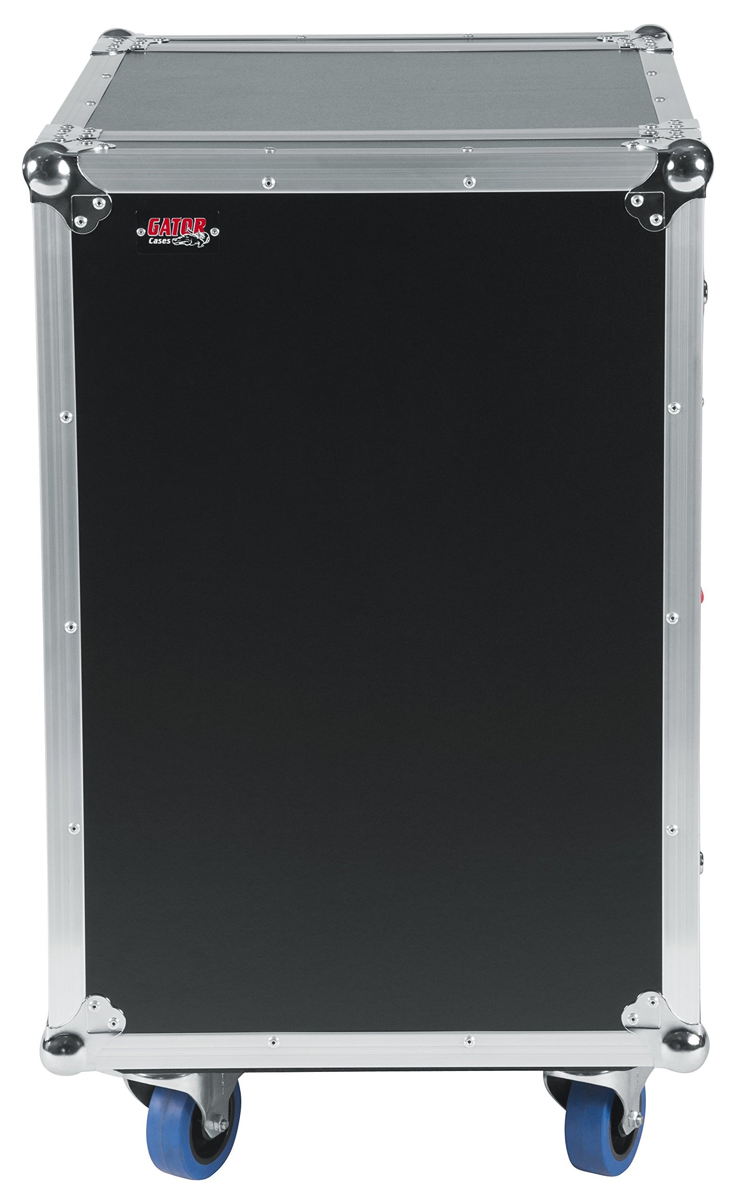 Gator Cases G-TOUR Audio Road Rack with Heavy-Duty Casters and Tour Grade Hardware; 17" Rackable Depth, 16U (G-TOUR 16U CAST)