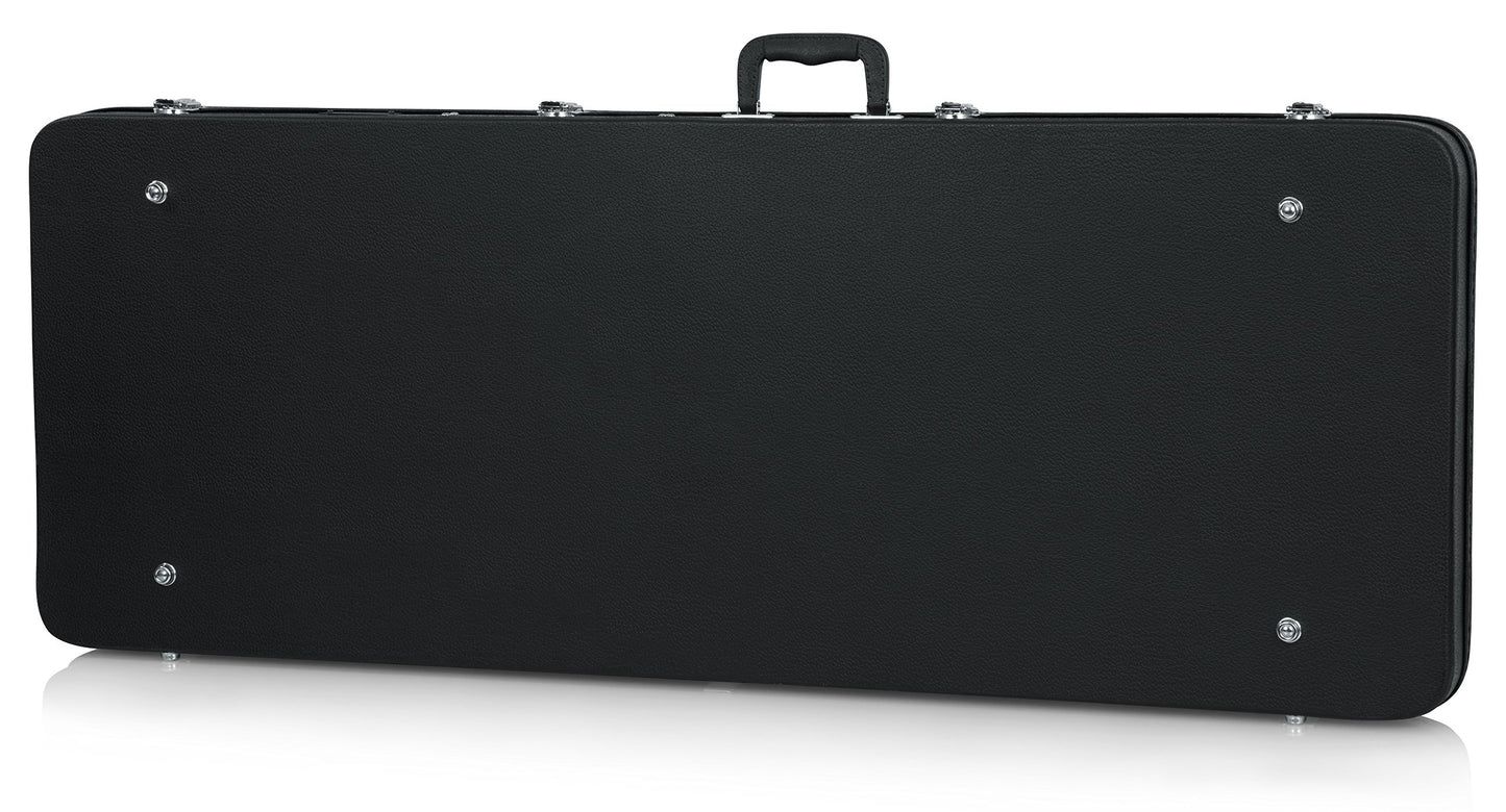 Gator Cases Hard-Shell Wood Case for Extreme Shaped Guitars; Fits Explorer, Flying V, BC Rich, & More (GWE-EXTREME)