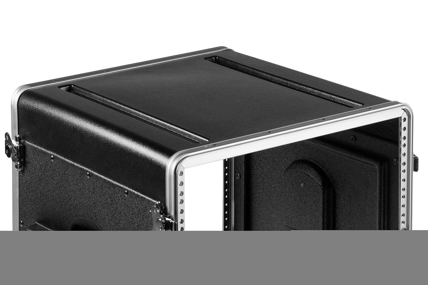 Gator Cases Lightweight ATA Molded Console Rack Case with Heavy Duty Casters; 21" Rackable Depth, 10U (GRC-BASE-10)