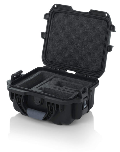 Gator Cases Titan Series Water Proof Case for Wireless Mic Systems; Fits Shure FP (GU-MIC-SHRFP)