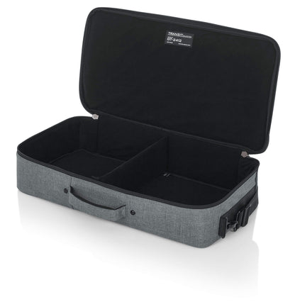 Gator Cases Transit Series Equipment and Accessory Bag; 24"x12" - Fits Headrush and Line 6 Helix Pedalboards (GT-2412-GRY)