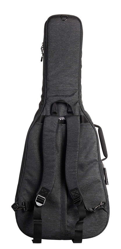Gator Cases Transit Series Acoustic Guitar Gig Bag; Charcoal Black Exterior (GT-ACOUSTIC-BLK)