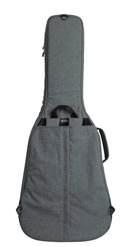 Gator Cases Transit Series Acoustic Guitar Gig Bag; Grey Exterior (GT-ACOUSTIC-GRY)