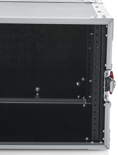 Gator cases G-TOUR Shallow Audio Road Rack with Heavy-Duty Tour Grade Hardware; 15" Rackable Depth, 6U (G-TOUR EFX6U)
