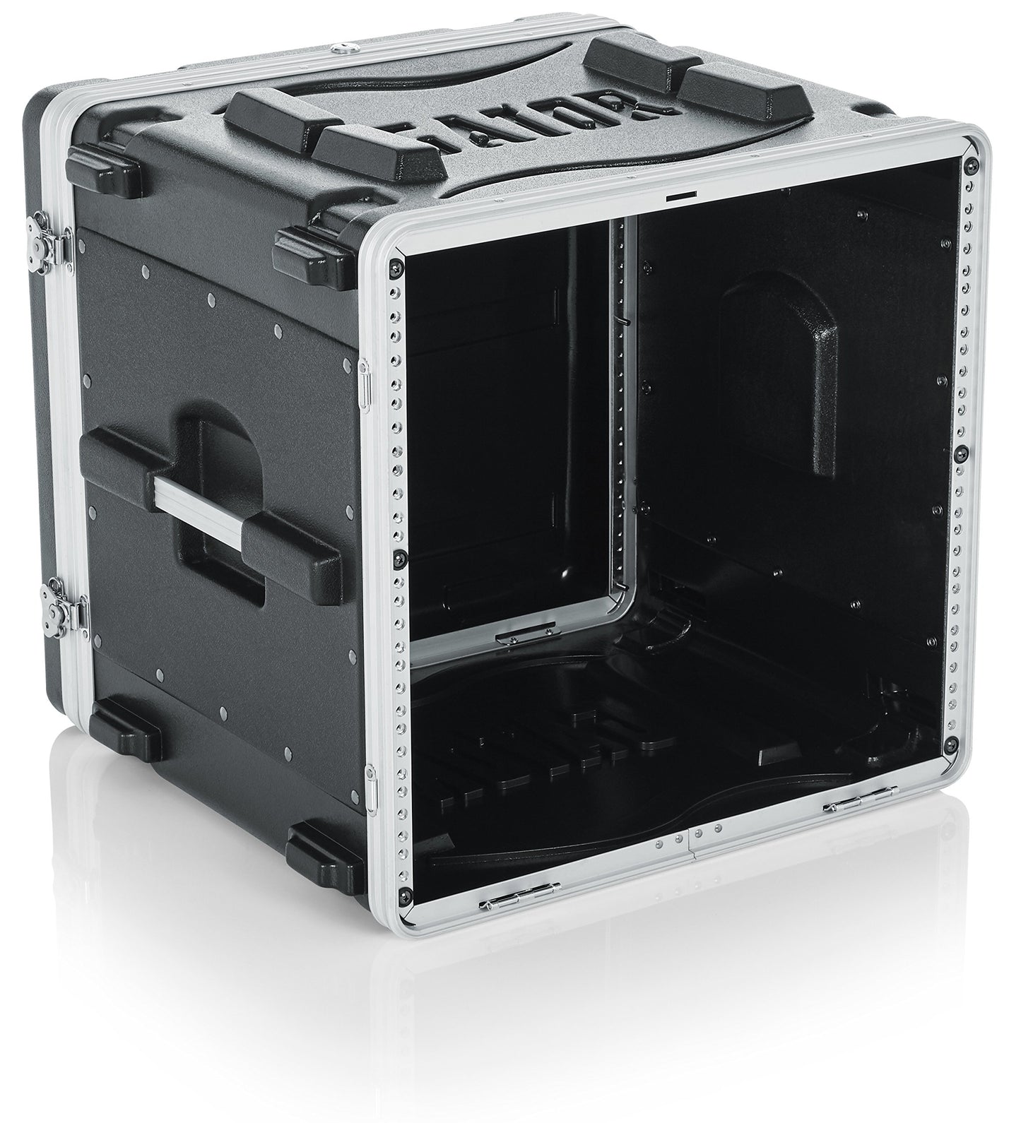 Gator Cases Lightweight Molded 10U Rack Case with Heavy Duty Latches; Standard 19.25" depth, 10U (GR-10L)