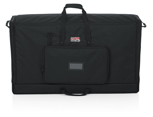 Gator Padded Nylon Dual Carry Tote Bag for Transporting (2) LCD Screens, Monitors and TVs Between 40" - 45"; (G-LCD-TOTE-LGX2)