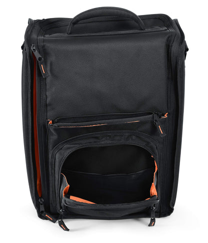 Gator Cases Club Series DJ Messenger Style Two-Channel Mixer Carry Bag with Bright Orange Interior; Designed to fit the Rane 72 (GCLUBRN72)