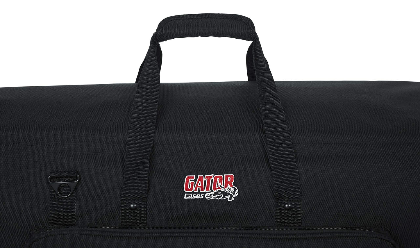 Gator Cases Padded Nylon Dual Carry Tote Bag for Transporting (2) LCD Screens, Monitors and TVs Between 27" - 32"; (G-LCD-TOTE-MDX2)