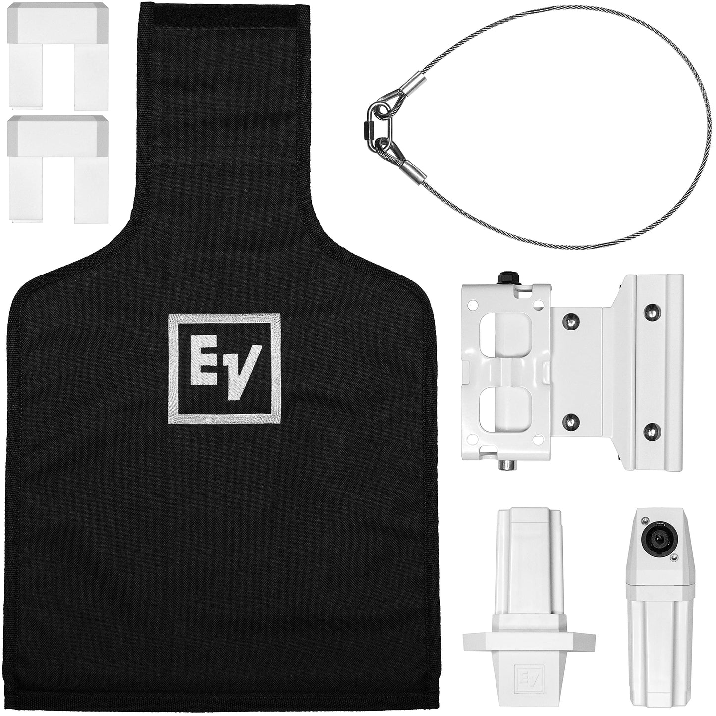 Electro-Voice Evolve Wall Mount Kit, NL4, White