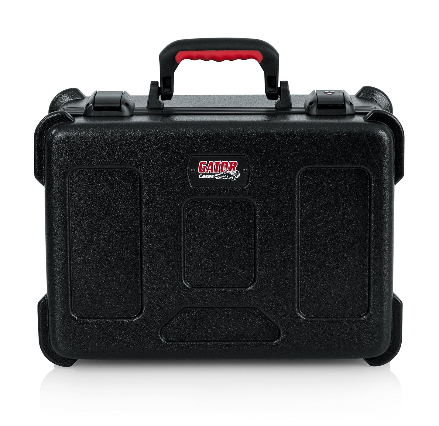 Gator Cases Molded Flight Case to Hold Up to (30) Wired Microphones with TSA Approved Locking Latch; (GTSA-MIC30)