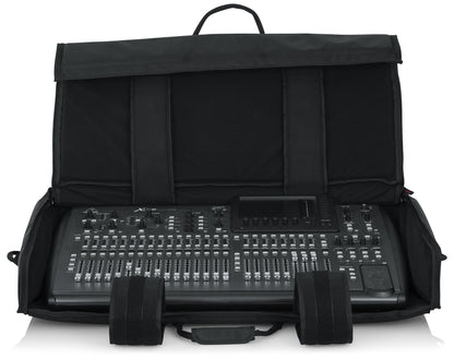 Gator Cases Padded Large Format Mixer Carry Bag; Fits Mixers Such as Behringer X32 | 36" x 21" x 8" (G-MIXERBAG-3621)