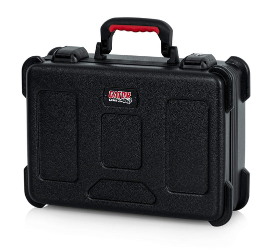 Gator Cases Molded Flight Case for Utility Equipment up to 11"x16"x5" with Diced Foam Interior and TSA Approved Locking Latch; (GTSA-UTLDF111605)