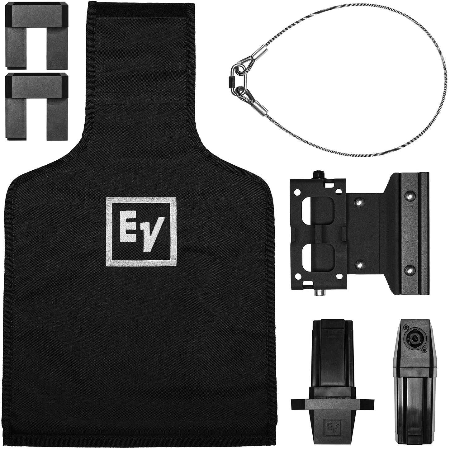 Electro-Voice Evolve Wall Mount Kit, NL4, Black