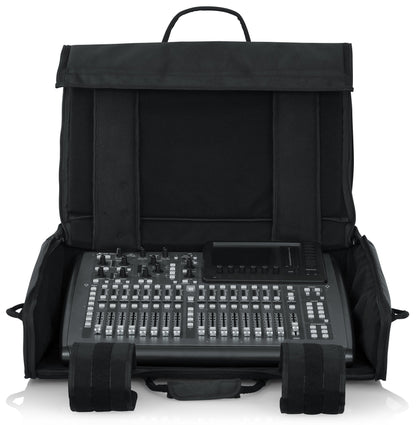 Gator Cases Padded Large Format Mixer Carry Bag; Fits Mixers Such as Behringer X32 Compact |26" x 21" x 8.5" (G-MIXERBAG-2621)