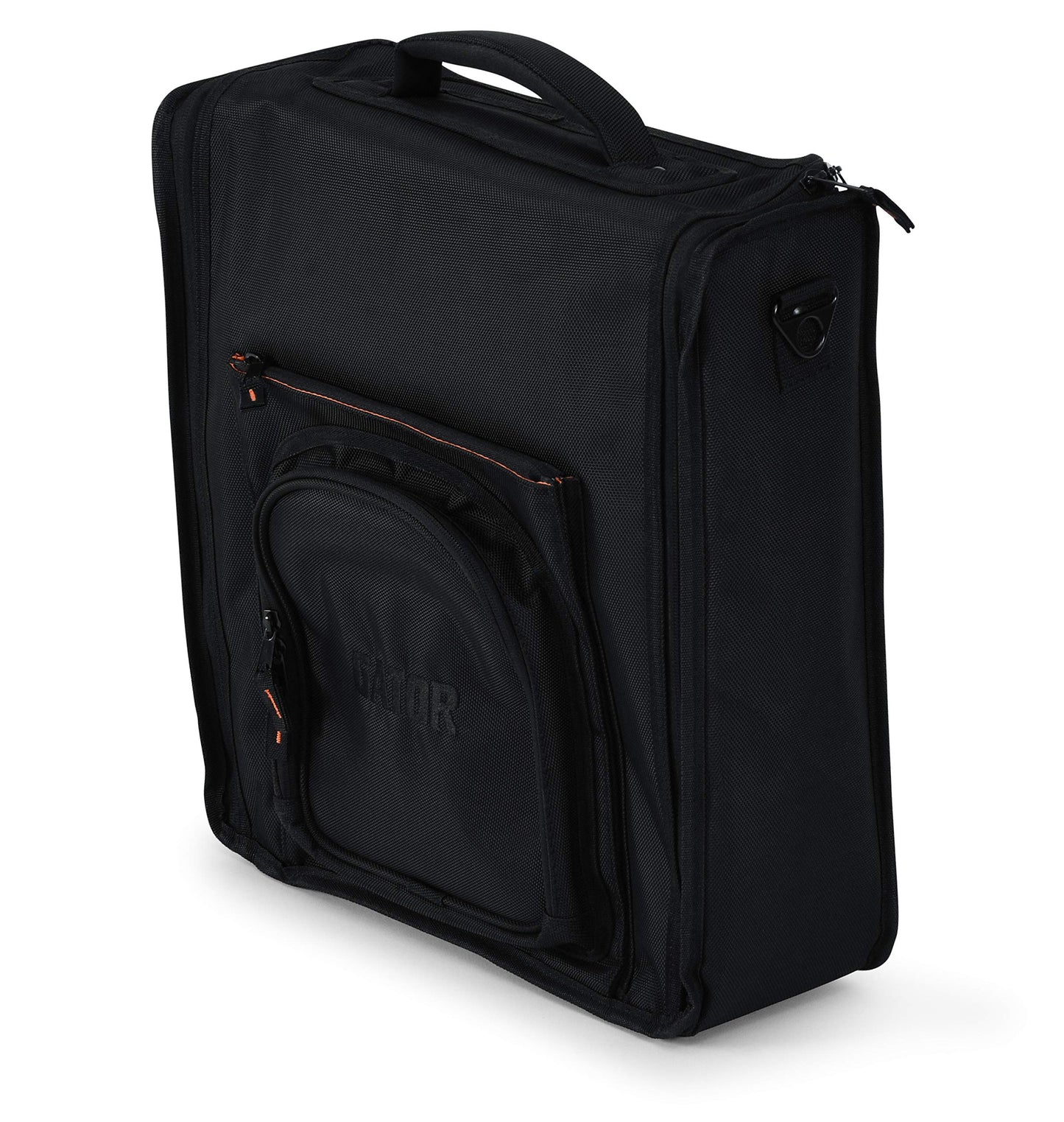 Gator Cases Club Series DJ Carry Bag with Bright Orange Interior; Designed to fit Rane Twelve Turntables (GCLUBRN12)