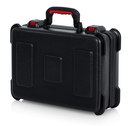 Gator Cases Molded Flight Case for Utility Equipment up to 11"x16"x5" with Diced Foam Interior and TSA Approved Locking Latch; (GTSA-UTLDF111605)