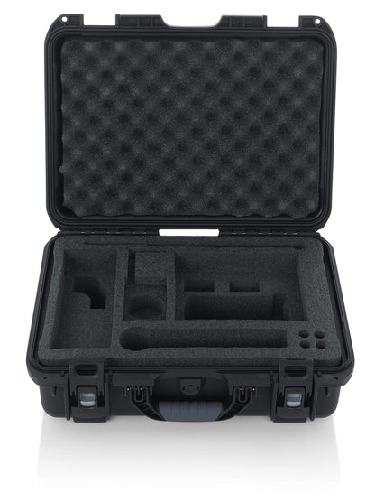 Gator Cases Titan Series Water Proof Case for Wireless Mic Systems; Fits Shure QLX (GU-MIC-SHRQLX)