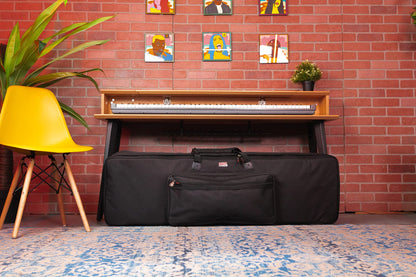 Gator Cases Padded Keyboard Gig Bag; Fits Slim Line 88 Note Keyboards (GKB-88 SLIM)