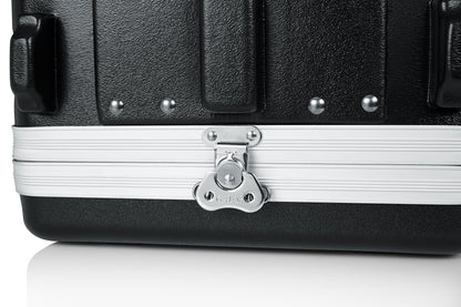 Gator Cases Lightweight Molded 6U Rack Case with Heavy Duty Latches; Shallow 14.25" depth, 6U (GR-6S)