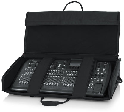 Gator Cases Padded Large Format Mixer Carry Bag; Fits Mixers Such as Behringer X32 | 36" x 21" x 8" (G-MIXERBAG-3621)