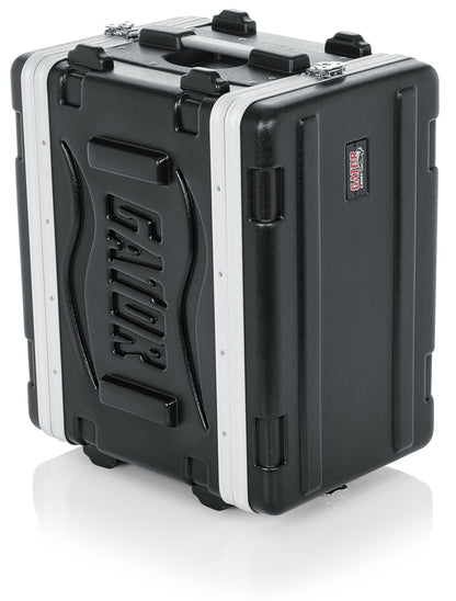 Gator Cases Lightweight Molded 6U Rack Case with Heavy Duty Latches; Shallow 14.25" depth, 6U (GR-6S)