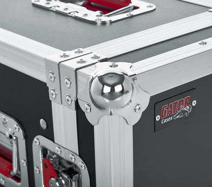 Gator Cases G-TOUR Series ATA Road Style Half Rack Case; 8" Rackable Depth, 6U Size (G-TOUR 6UHR)