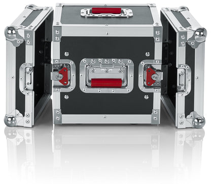 Gator Cases G-TOUR Series ATA Road Style Half Rack Case; 8" Rackable Depth, 6U Size (G-TOUR 6UHR)