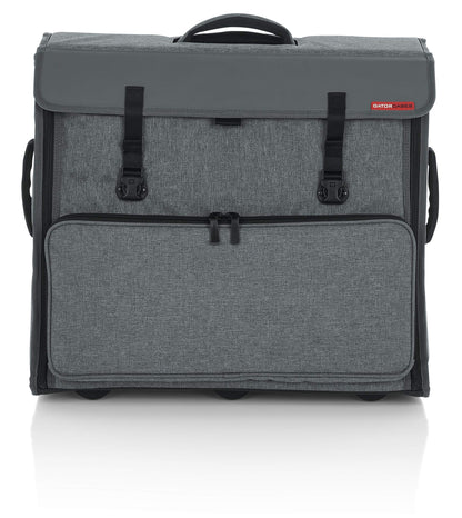 Gator Cases Creative Pro Series Nylon Carry Tote Bag for Apple 21.5" iMac Desktop Computer with Pull Handle and Wheels (G-CPR-IM21W)