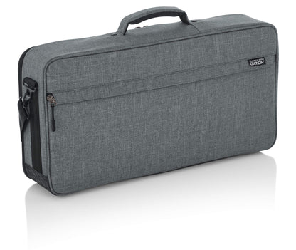 Gator Cases Transit Series Equipment and Accessory Bag; 24"x12" - Fits Headrush and Line 6 Helix Pedalboards (GT-2412-GRY)