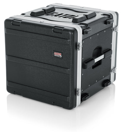 Gator Cases Lightweight Molded 10U Rack Case with Heavy Duty Latches; Standard 19.25" depth, 10U (GR-10L)